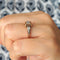 Bague 54.5 Bague or rose, platine et diamant 58 Facettes P3L12