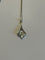 Collier Pendentif diamants et chaine époque Art Déco 58 Facettes