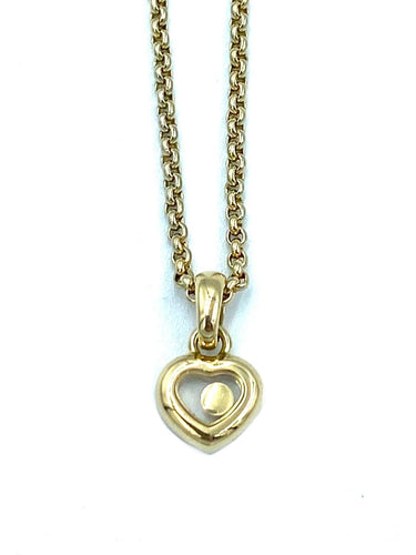 Pendentif CHOPARD - Collier or jaune et diamant 58 Facettes