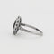 Bague 55 Bague Marguerite Saphirs Diamants 58 Facettes