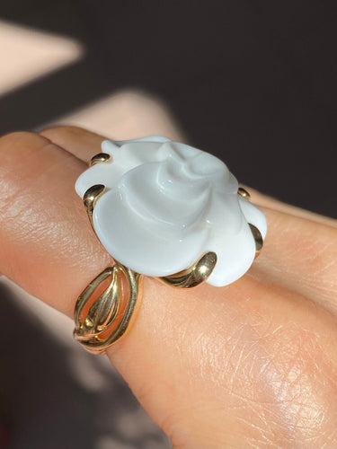 Bague 58 Chanel - Bague "Camélia", moyen modèle 58 Facettes