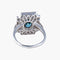 Bague 51 Bague Saphir et Diamants 58 Facettes
