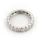 Bague 52 Bague Alliance Or blanc Diamant 58 Facettes 1680628CN