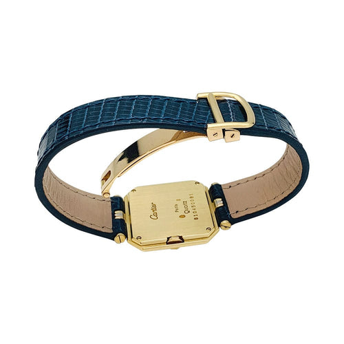 Montre Montre Cartier "Trinity" 3 ors, cuir. 58 Facettes 31520