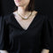 Collier Collier maille gourmette en or jaune d'occasion 58 Facettes 22-498