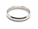 Bague 55 Bague Alliance Or blanc 58 Facettes 1137231CD