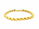 Bracelet Bracelet Maille torsadée Or jaune 58 Facettes 720147CD