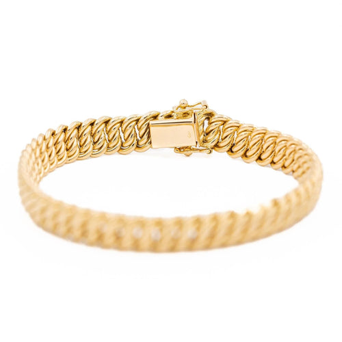 Bracelet Bracelet Maille américaine Or jaune 58 Facettes 2282955CN