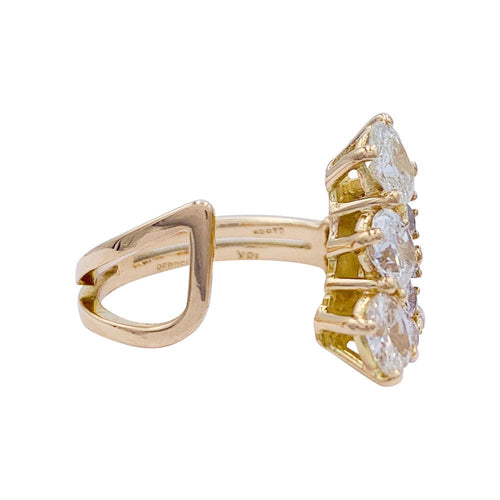 Bague 52 Bague vintage Repossi, or jaune, diamants. 58 Facettes 32256