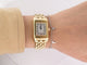 Montre montre jaeger lecoultre reverso duetto lady en or 18k & diamant 58 Facettes 257162