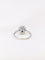 Bague Bague marguerite vintage saphir ovale diamants 58 Facettes J23