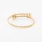Bracelet Bracelet jonc en or jaune torsadé 58 Facettes