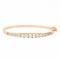 Bracelet Bracelet Jonc Or rose Diamant 58 Facettes 2112653CN