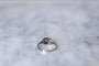 Bague Solitaire diamant Art Déco géométrique 58 Facettes