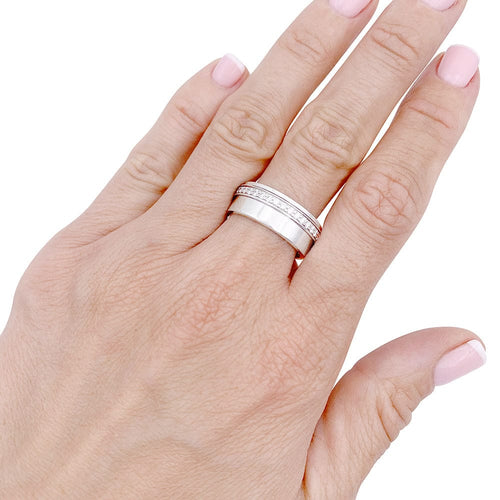 Bague 57 Bague Piaget, "Possession", or blanc, diamants. 58 Facettes 32977