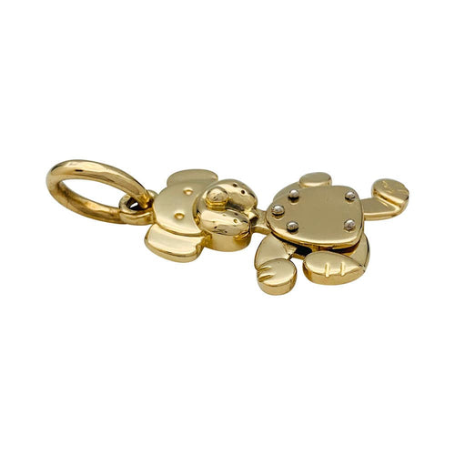 Pendentif Pendentif Pomellato, "Braque", en or jaune. 58 Facettes 31218