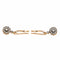 Boucles d'oreilles Boucles d'oreilles Pendantes Or rose Diamant 58 Facettes 2622577CN