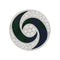 Bague 53 Bague Bulgari "Hypnotique" plateau tournant or blanc et acier, onyx et diamants. 58 Facettes 31216