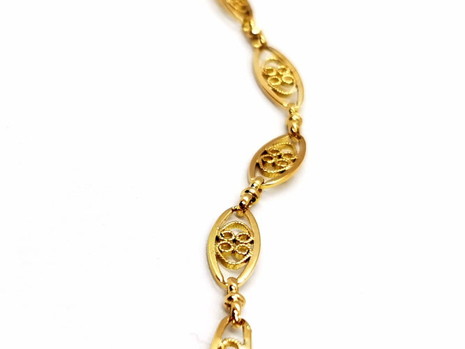 Collier Collier Filigrane Or jaune 58 Facettes 1186479CD