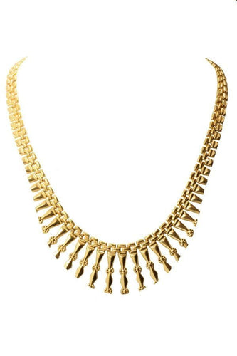 Collier COLLIER ANCIEN ANNÉES 50' 58 Facettes 051511