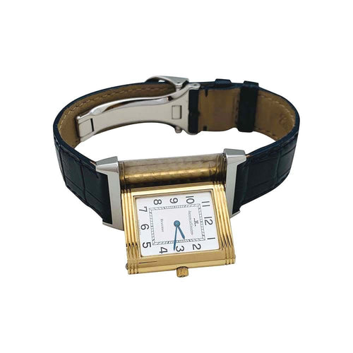 Montre Montre Jaeger Lecoultre, "Reverso", or et acier. 58 Facettes 31090