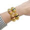Bracelet Bracelet Vintage or jaune rubis. 58 Facettes 31492