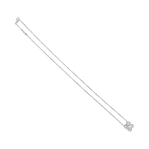 Collier Collier Van Cleef & Arpels, or blanc, diamants. 58 Facettes 32635
