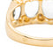Bague 53 Bague Bandeau Or jaune Topaze 58 Facettes 2112644CN