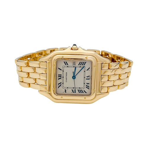 Montre Montre Cartier "Panthère" en or jaune. 58 Facettes 31514