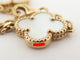 Collier collier van cleef arpels alhambra 10 motifs or 18k nacre 58 Facettes 251868
