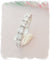 Bague Bague Demi Alliance Diamants 0,70 ct Or Blanc 58 Facettes AA 1473
