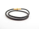 Collier collier HERMES quitte ou double + pendentif cadenas 2003 annee mediterranee 58 Facettes 257869