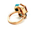 Bague 59 Bague Or rose Quartz Lemon 58 Facettes 1597496CD