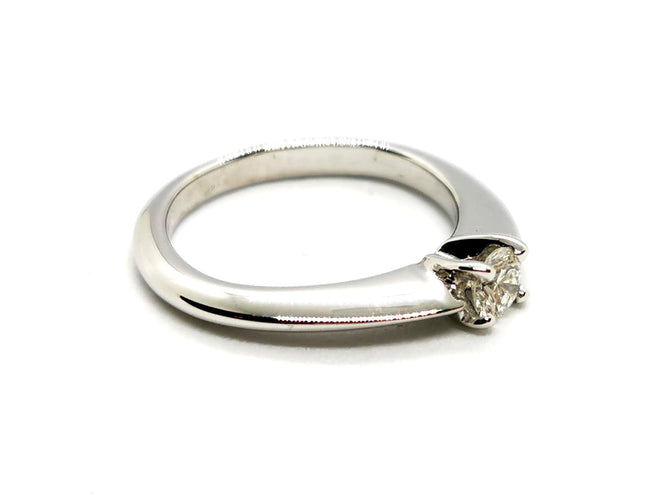 Bague 43 Bague Solitaire Or blanc Diamant 58 Facettes 1186483CD