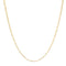 Collier Chaîne or jaune maille marine plate 58 Facettes CVCH10