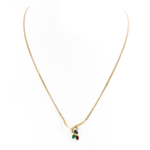 Collier Collier Or jaune Diamant 58 Facettes 1719180CN