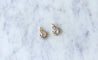 Boucles d'oreilles Boucles d'oreilles dormeuses Or jaune Platine Diamants 58 Facettes