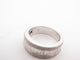 Bague 53 bague en or blanc 18k 129 diamants brillants et baguette 58 Facettes 256093