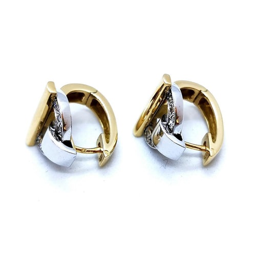 Boucles d'oreilles Guy Laroche Boucles d'oreilles Or jaune Diamant 58 Facettes 2031683CN