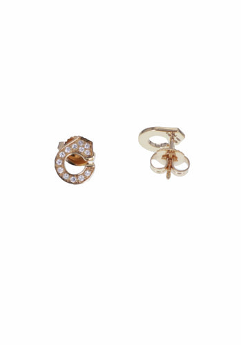 Boucles d'oreilles Boucles d'oreilles DINH VAN Menottes R 7,5 58 Facettes 63497-59814