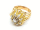 Bague 59 Bague Art déco Or jaune Diamant 58 Facettes 00528CN