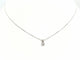 Collier Collier Chaîne + pendentif Or blanc Diamant 58 Facettes 579137RV