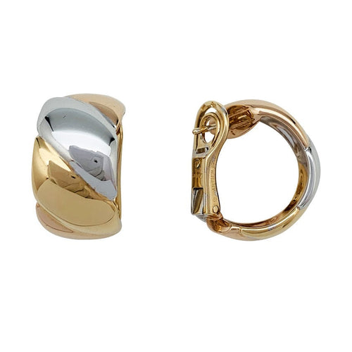 Boucles d'oreilles Boucles d'oreilles Cartier 3 ors 58 Facettes 30847
