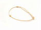 Bracelet Bracelet Cordon Or rose Diamant 58 Facettes 578881RV