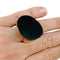 Bague 53 Bague Hermès, "Centaure", or rose, jade noir, diamants. 58 Facettes 30893