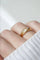 Bague Bague jonc or jaune et diamant 58 Facettes