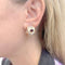 Boucles d'oreilles Boucles d'oreilles deux ors rubis et diamants. 58 Facettes 33011