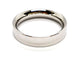 Bague 56 Bague Alliance Or blanc 58 Facettes 1137244CD