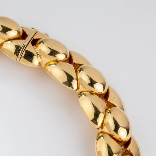 Collier Collier or jaune maillon 58 Facettes 1