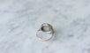 Bague Bague marguerite ancienne pierres du Rhin 58 Facettes